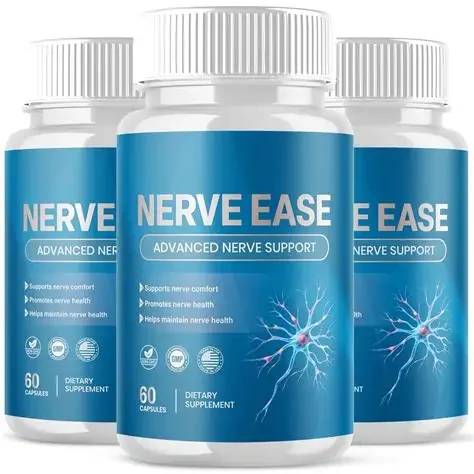 NerveEase natural sciatic nerve support three-bottle package